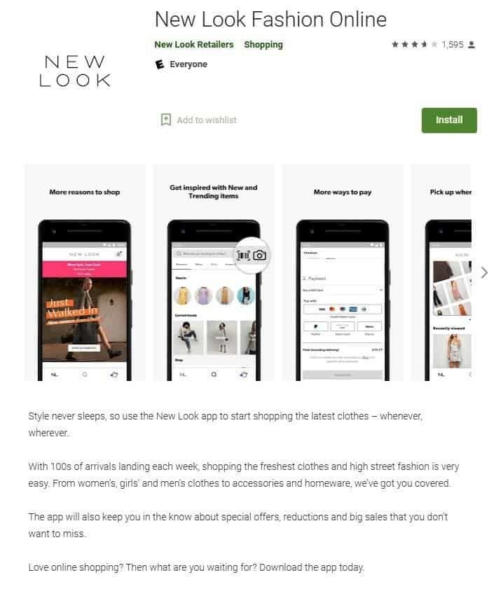 New-Look-Fashion-Online-App